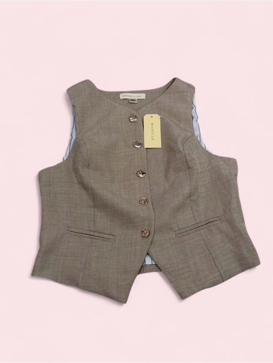 Monteau Jackets & Blazers - Monteau Kids Brown Dress Vest - Classic Children's Waistcoat